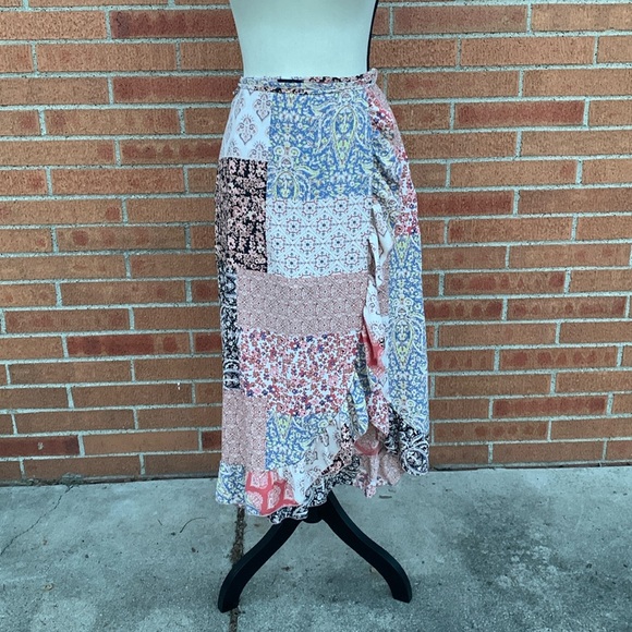 Originality Dresses & Skirts - Originality summer wrap skirt with shorts GORGEOUS EUC Size L MADE IN USA